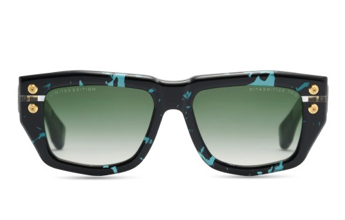 Dita EMITTER-TWO DTS445-A - 02 - 56 - LIMITED EDITION Lunettes de soleil Écaille tempête Angulaire