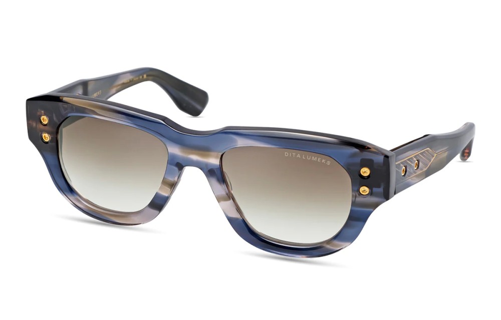 Dita LUMEKS DTS728-A - 02 - 54 - LIMITED EDITION Lunettes de soleil Volutes cosmiques Angulaire