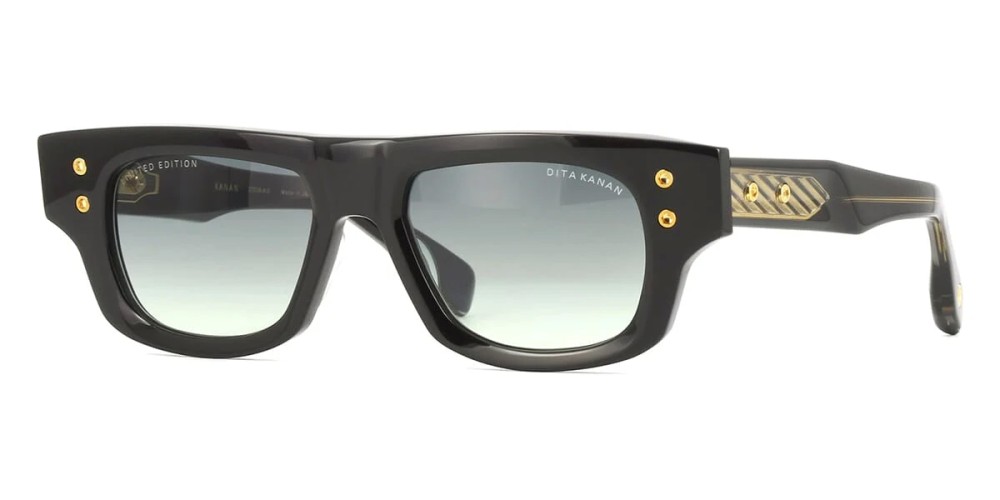 Dita KANAN DTS735-A - 01 - 53 Lunettes de soleil Noir Angulaire