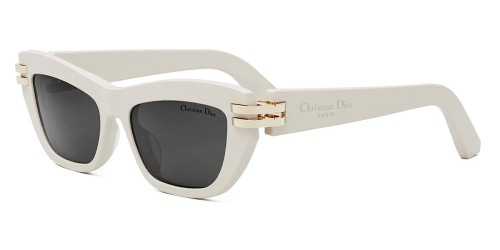 Dior CDIOR B2U - 95A0 D - 52 Lunettes de soleil Blanc Œil de chat