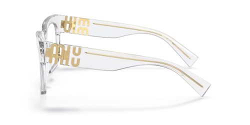 MIU MIU MU 04UV - 2AZ1O1 - 52 Cadres optiques Verre Angulaire