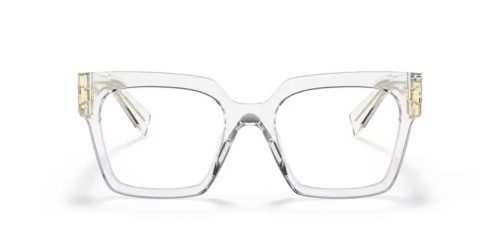 MIU MIU MU 04UV - 2AZ1O1 - 52 Cadres optiques Verre Angulaire