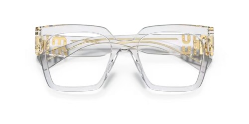 MIU MIU MU 04UV - 2AZ1O1 - 52 Cadres optiques Verre Angulaire