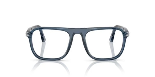Persol PO3359V - 1197 - 53 Cadres optiques Transparent, Bleu denim Angulaire