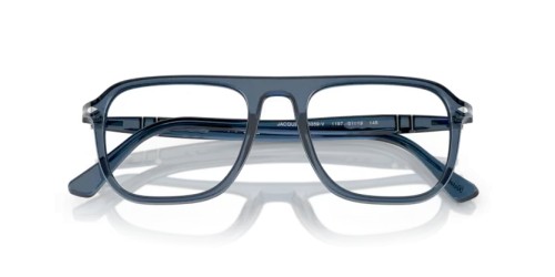 Persol PO3359V - 1197 - 53 Cadres optiques Transparent, Bleu denim Angulaire
