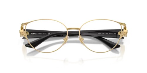 VERSACE VE1309 - 1002 - 54 Cadres optiques Or Œil de chat