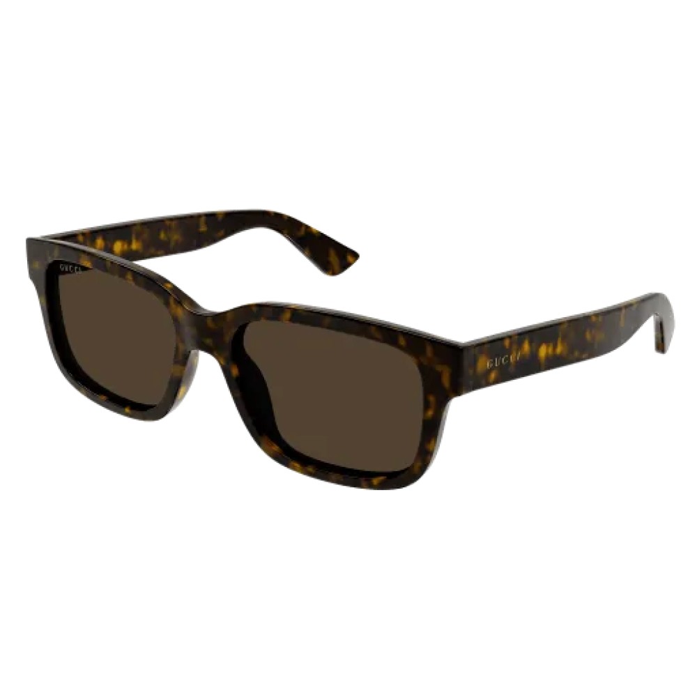 Gucci GG1583S - 002 - 56 Lunettes de soleil Havane Angulaire