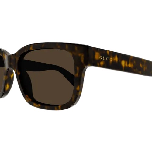 Gucci GG1583S - 002 - 56 Lunettes de soleil Havane Angulaire
