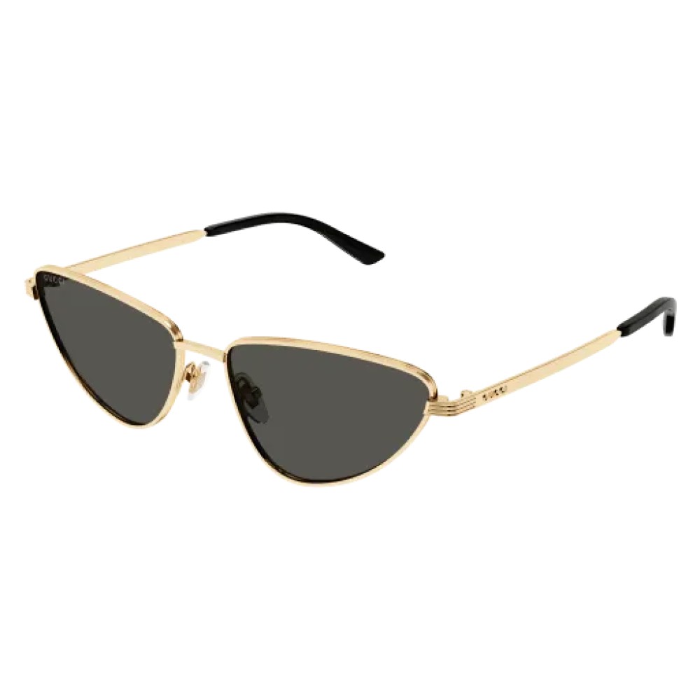 Gucci GG1879S - 001 - 57 Lunettes de soleil Or Œil de chat