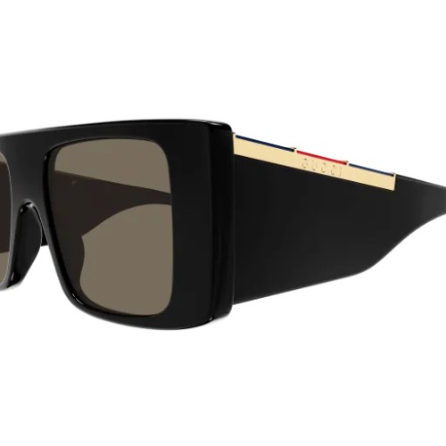 Gucci GG1888S - 001 - 50 Lunettes de soleil Noir Angulaire
