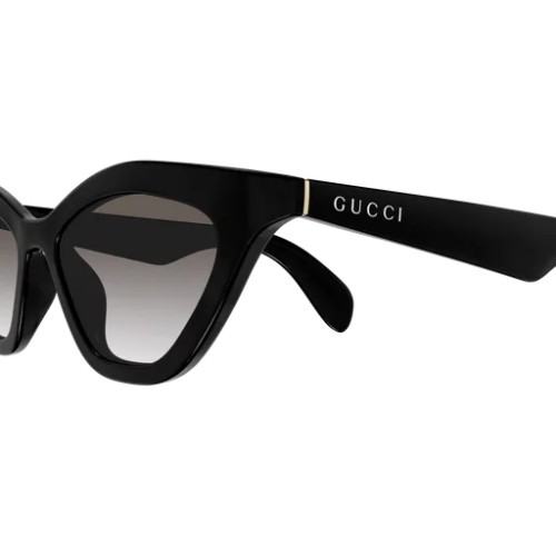 Gucci GG1931S - 001 - 52 Lunettes de soleil Noir Œil de chat