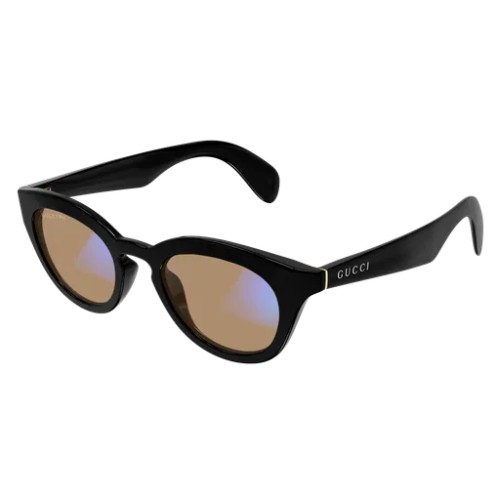 Gucci GG1934S - 006 - 47 - AVEC DES VERRES PHOTOCHROMIQUES Lunettes de soleil Noir Pantó / Arrondi