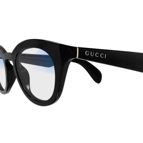 Gucci GG1934S - 006 - 47 - AVEC DES VERRES PHOTOCHROMIQUES Lunettes de soleil Noir Pantó / Arrondi