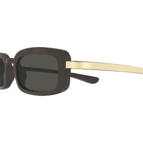 Gucci GG1943S - 003 - 47 Lunettes de soleil Marron Angulaire