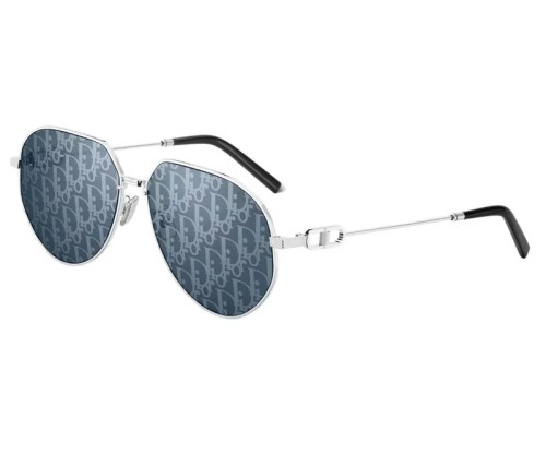 Dior CD LINK A1U - F0B8 A - 61 Lunettes de soleil Silver Pilot (Aviator)