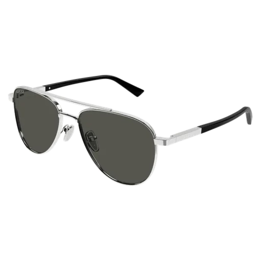 Gucci GG1962S - 001 - 56 Lunettes de soleil Argent Pilote (Aviateur)
