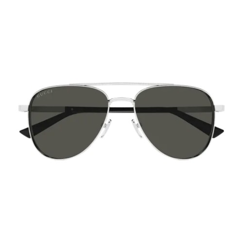 Gucci GG1962S - 001 - 56 Lunettes de soleil Argent Pilote (Aviateur)