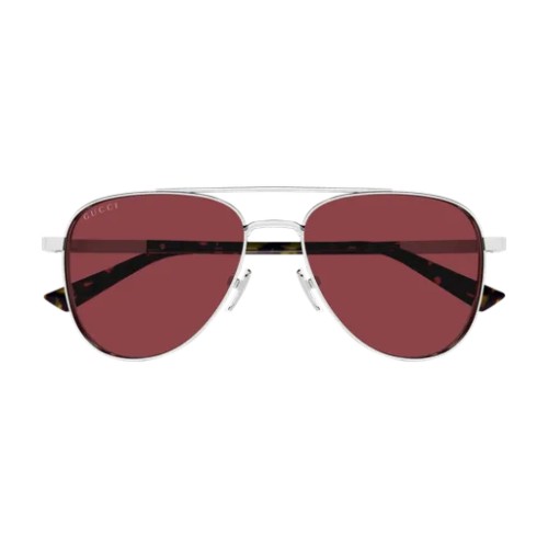 Gucci GG1962S - 003 - 56 Lunettes de soleil Argent Pilote (Aviateur)