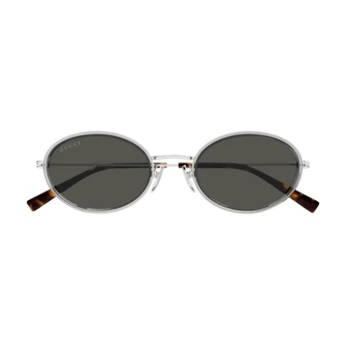 Gucci GG1980S - 005 - 52 Lunettes de soleil Argent Ovale