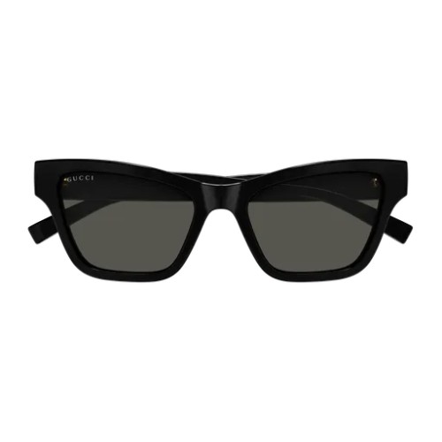 Gucci GG1982S - 001 - 53 Lunettes de soleil Noir Œil de chat