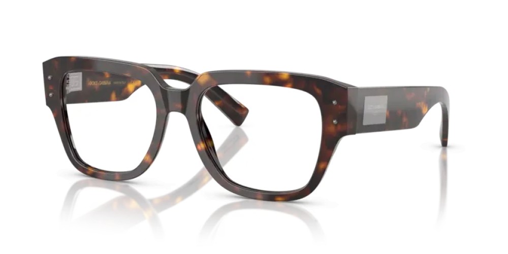 DOLCE & GABBANA DG3405 - ​502 - ​54 Cadres optiques Havane Angulaire