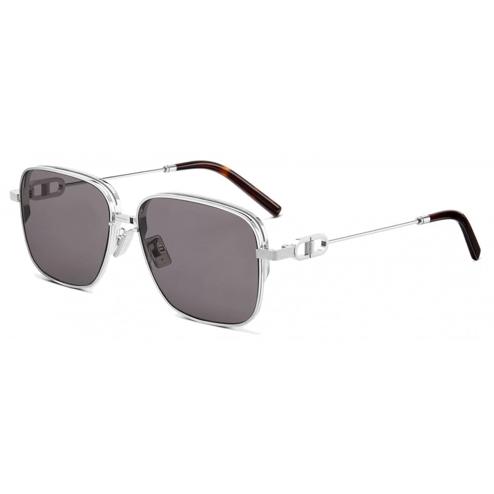 Dior CD LINK N1U - F0A0 A - 56 Lunettes de soleil Argent Angulaire