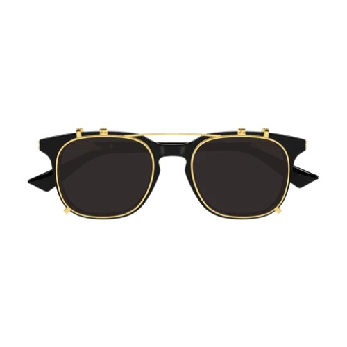 Bottega Veneta BV1429S - 001 - 49 Lunettes de soleil Noir Angulaire/Adouci