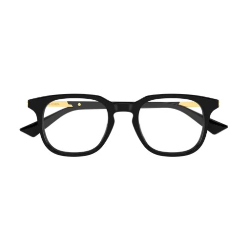 Bottega Veneta BV1429S - 001 - 49 Lunettes de soleil Noir Angulaire/Adouci