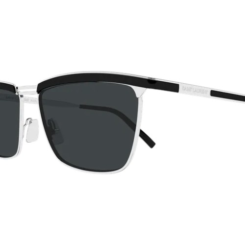 Saint Laurent SL 795 JOE - 003 - 57 Lunettes de soleil Argent Angulaire