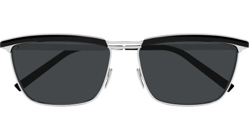 Saint Laurent SL 795 JOE - 003 - 57 Lunettes de soleil Argent Angulaire