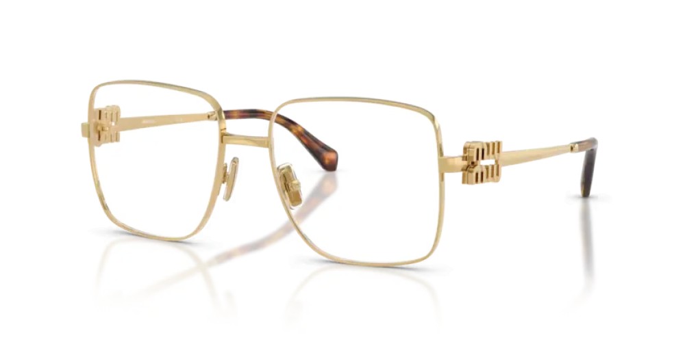 MIU MIU MU 51XV - ​5AK1O1 - ​54 Cadres optiques Or Angulaire
