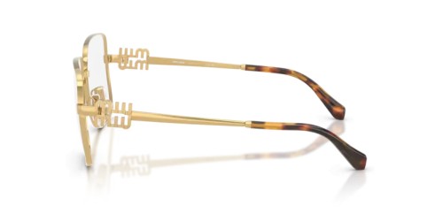 MIU MIU MU 51XV - ​5AK1O1 - ​54 Cadres optiques Or Angulaire