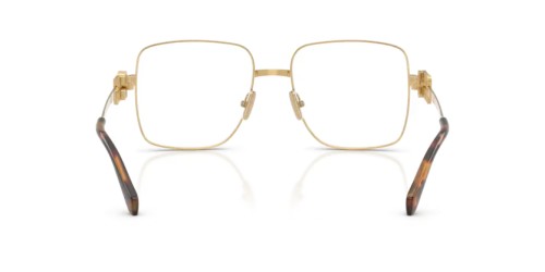 MIU MIU MU 51XV - ​5AK1O1 - ​54 Cadres optiques Or Angulaire