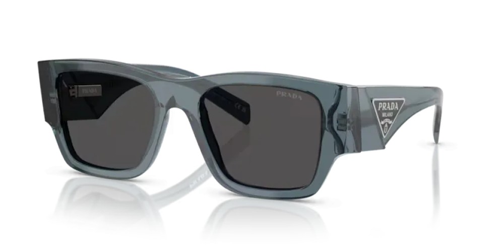 PRADA PR 10ZS - 17T08Z - 54 Lunettes de soleil Océan transparent Coussin