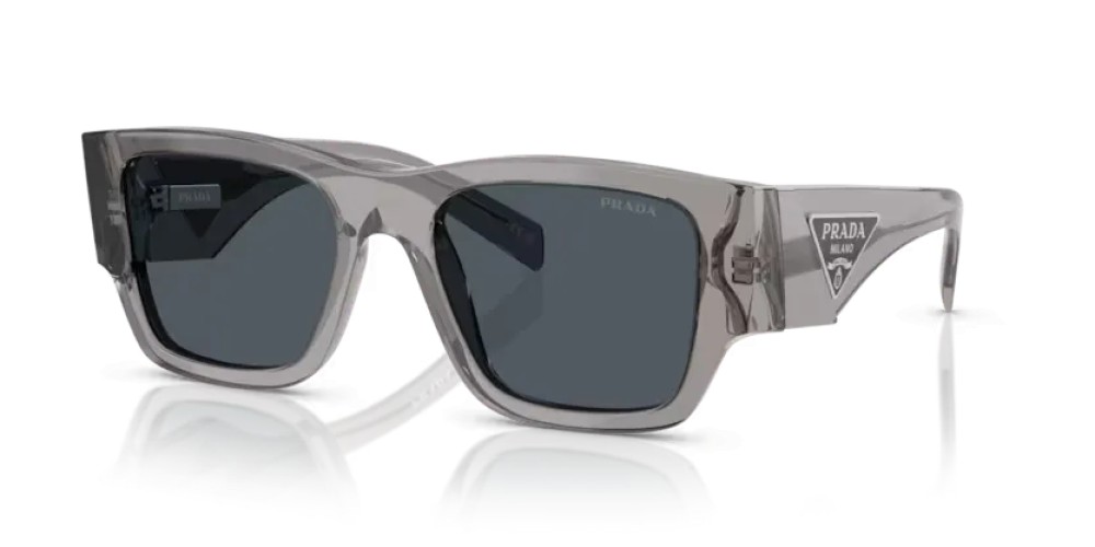 PRADA PR 10ZS - 16Z70B - 54 Lunettes de soleil Asphalte transparent Coussin