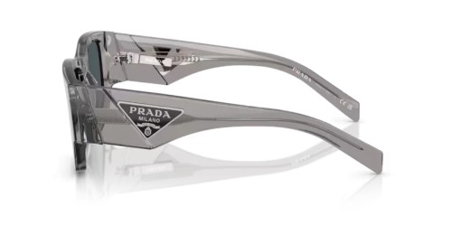 PRADA PR 10ZS - 16Z70B - 54 Lunettes de soleil Asphalte transparent Coussin