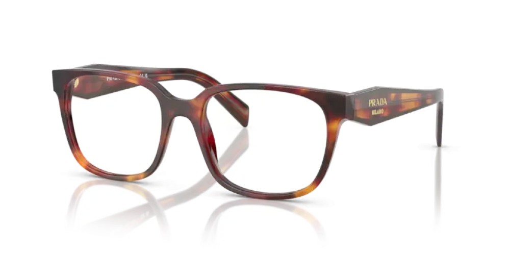 PRADA PR 17ZV - ​22A1O1 - ​54 Cadres optiques Écaille pavot Rectangle
