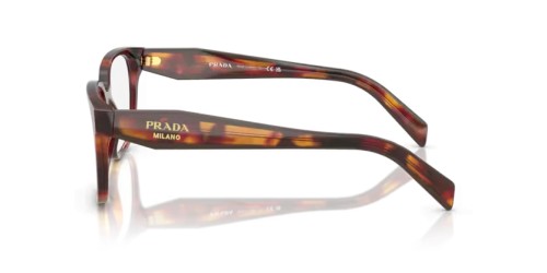 PRADA PR 17ZV - ​22A1O1 - ​54 Cadres optiques Écaille pavot Rectangle