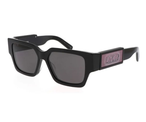 Dior CD SU - 16A0 A - 55 Lunettes de soleil Noir Angulaire