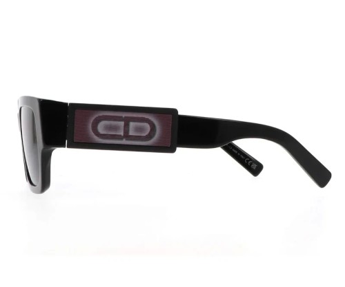 Dior CD SU - 16A0 A - 55 Lunettes de soleil Noir Angulaire