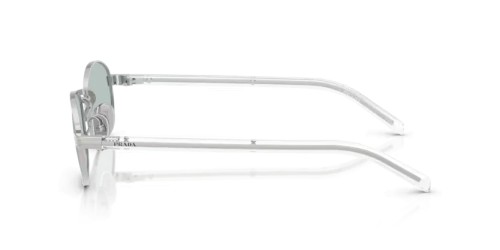 PRADA PR B53S - 1BC40N - 52 Lunettes de soleil Argent Ovale