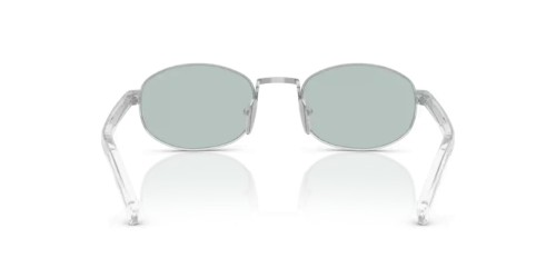 PRADA PR B53S - 1BC40N - 52 Lunettes de soleil Argent Ovale