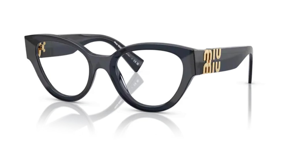MIU MIU MU 01VV ​ - 08Q1O1 - ​52 Cadres optiques Bleu transparent Phantos