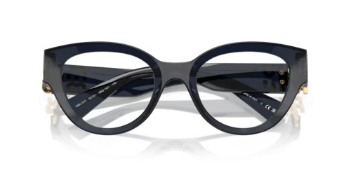 MIU MIU MU 01VV ​ - 08Q1O1 - ​52 Cadres optiques Bleu transparent Phantos