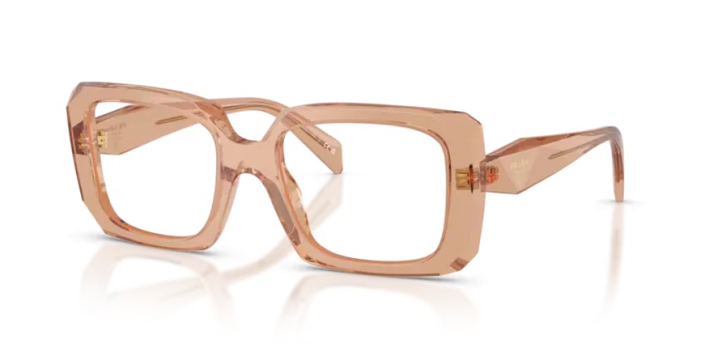 PRADA PR C09V - 20H1O1 - 53 Cadres optiques Chocolat transparent Coussin