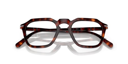 Persol PO3292V - 24 - 50 Cadres optiques Havane Angulaire
