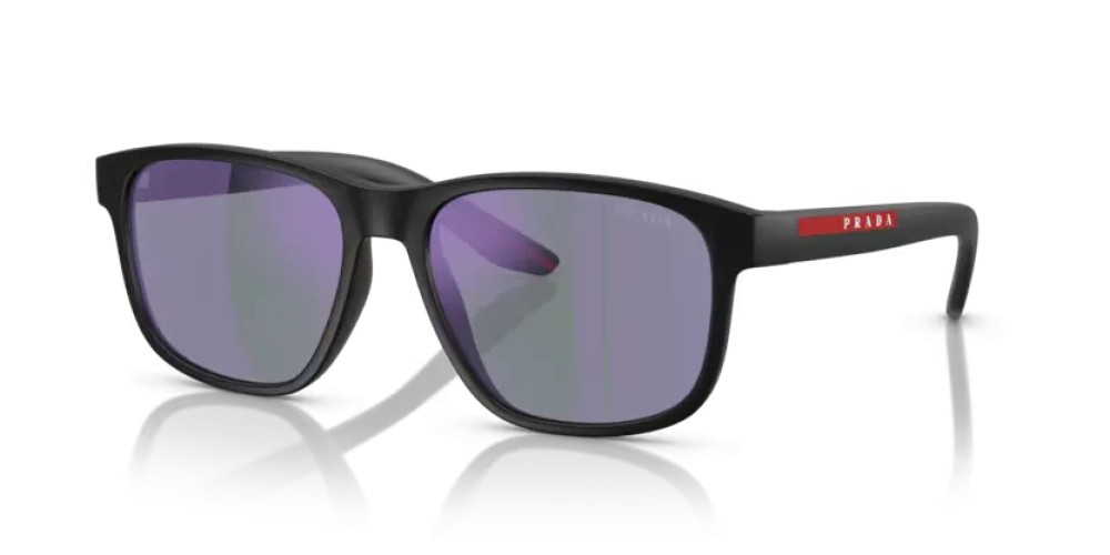 Prada Linea Rossa PS 06YS - 1BO10J - 56 Lunettes de soleil Noir mat Coussin