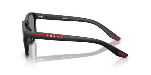 Prada Linea Rossa PS 06YS - 1BO10J - 56 Lunettes de soleil Noir mat Coussin
