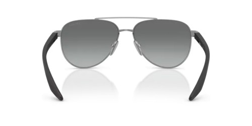 Prada Linea Rossa PS A52S - 5AV3M1 - 58 Lunettes de soleil Métal bleu-gris Pilote (Aviateur)