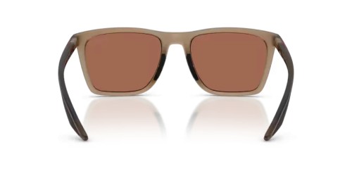 Prada Linea Rossa PS B08S - 29F50A - 56 Lunettes de soleil Marron mat Coussin